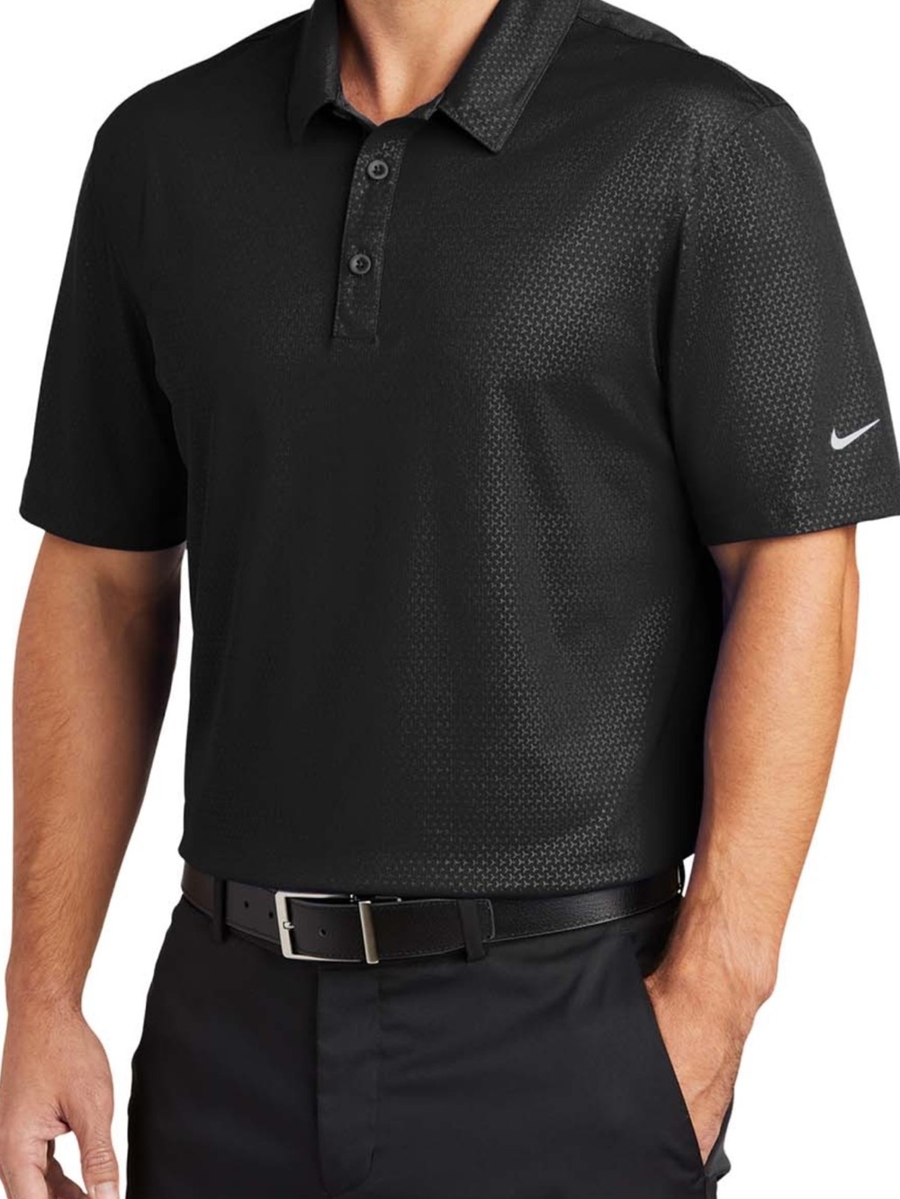Nike Golf Tiger Woods TW Collection Embossed Blade Polo XL